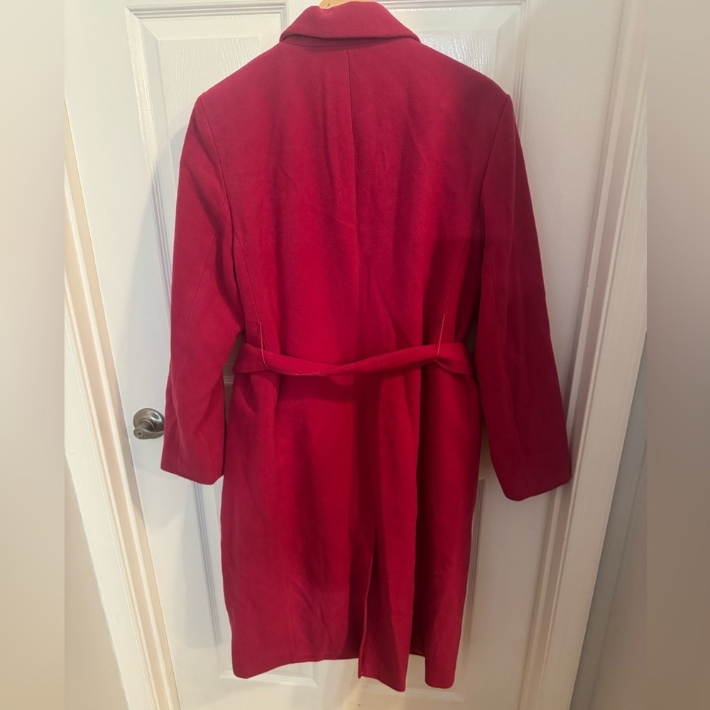 a new day Hot Pink Pea Coat, large - Picture 4 of 7